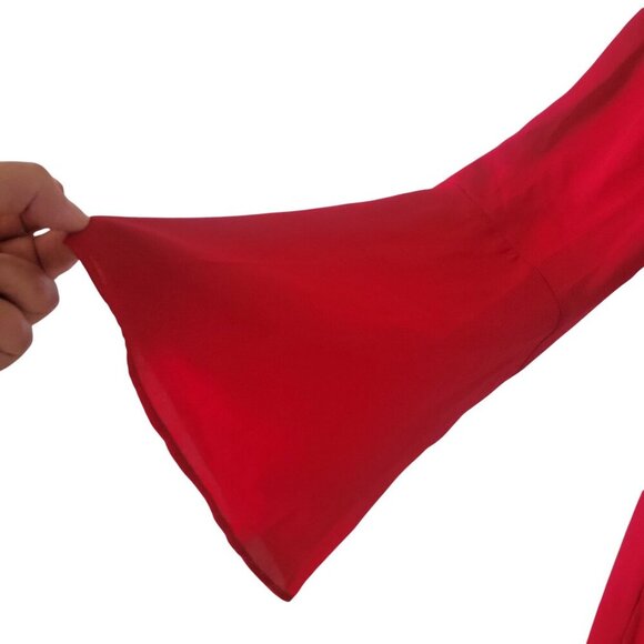 Sam Edelman Womens Double-V  Keyhole Short Mini Dress- US 8 - Picture 9 of 10